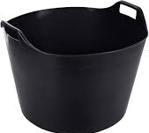 Black Flexi Bucket - 45L